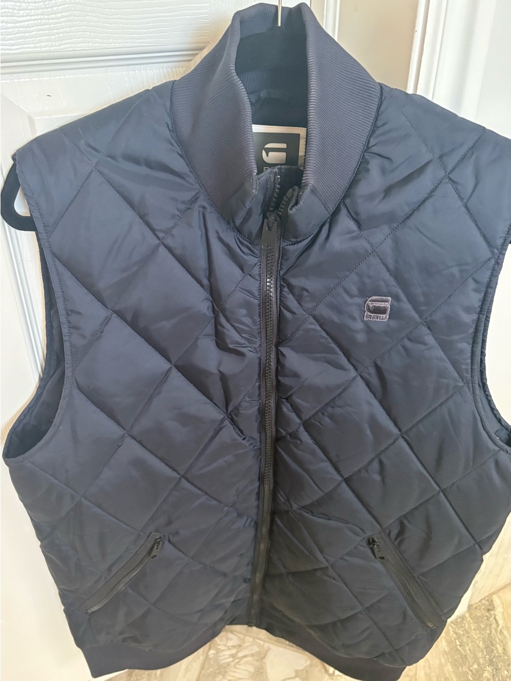 G-Star Quilted Navy Men's Vest
